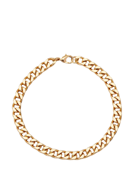 frkl. The Mini Cuban Chain Bracelet, Gold, Gold