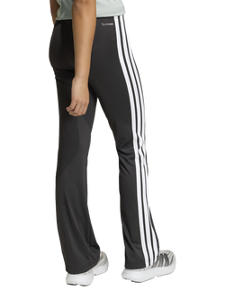 adidas Kids' Train Essentials 3-Stripes Flared Leggings, Black/White - view 2, Black/White