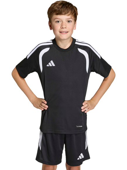 adidas Kids' Tiro26 League T-Shirt, Black/White, Black/White