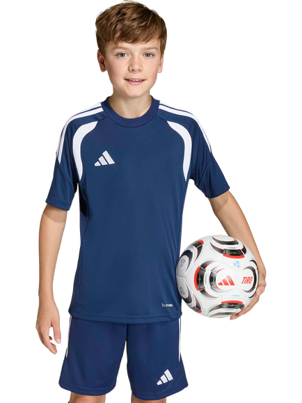 adidas Kids' Tiro26 League T-Shirt, Team Navy Blue/White, Team Navy Blue/White