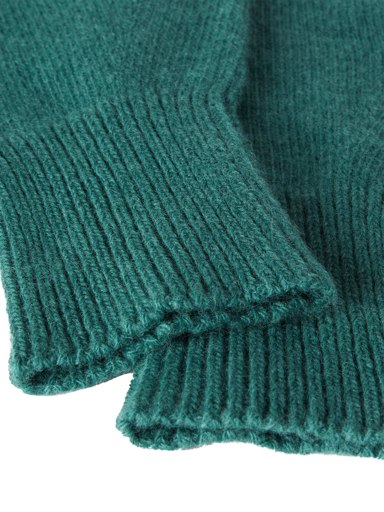 Product image 3 of 3, which shows Benetton Knit Gloves, Green, One Size