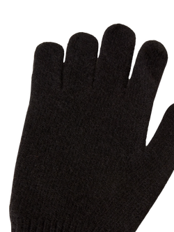 Benetton Knit Gloves - view 2, Black