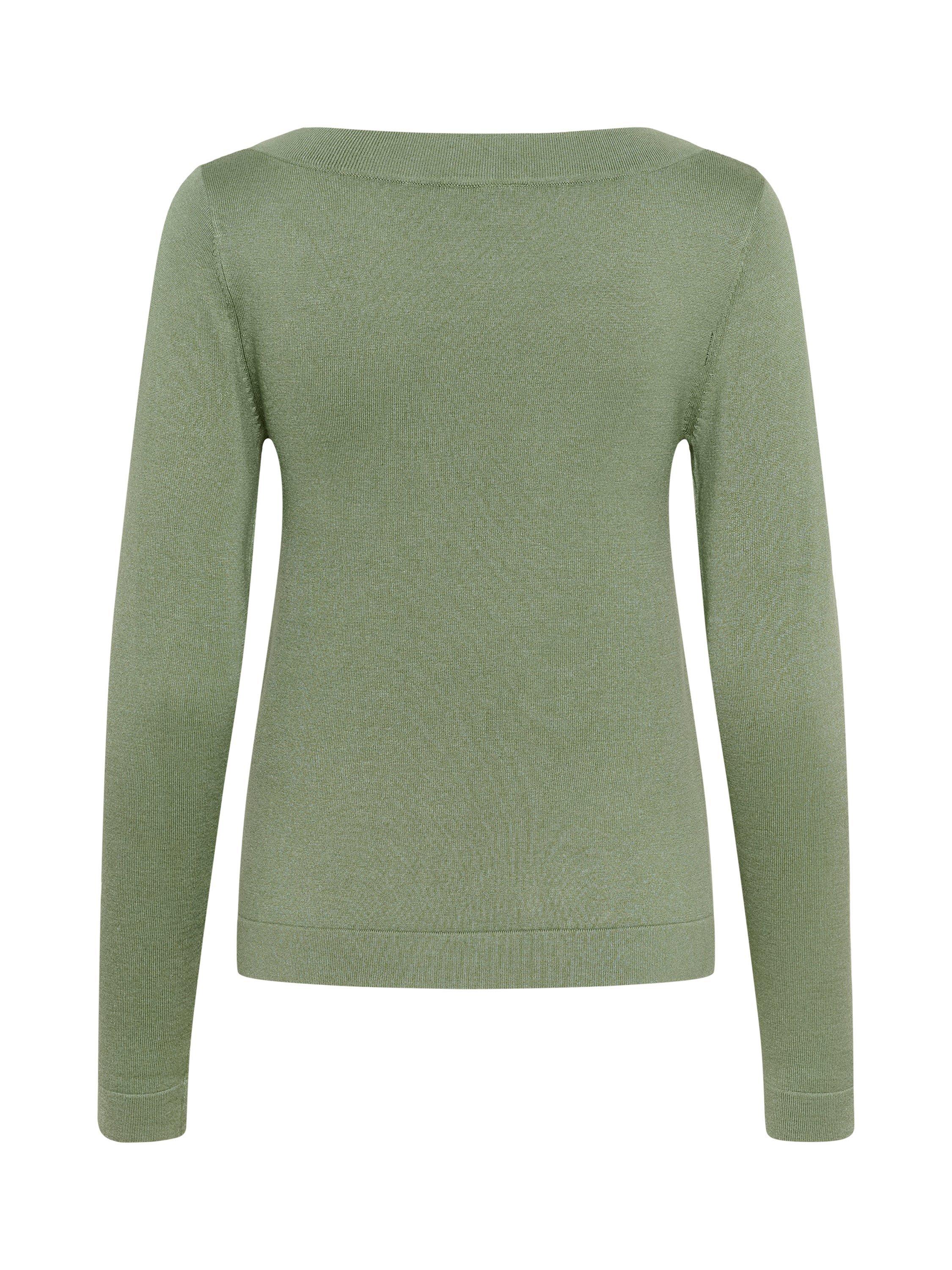 Product image 5 of 5, which shows KAFFE Lizza Boat Neck Jumper, Green, XS