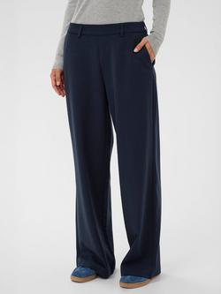 KAFFE Valley Trousers, Midnight, Midnight