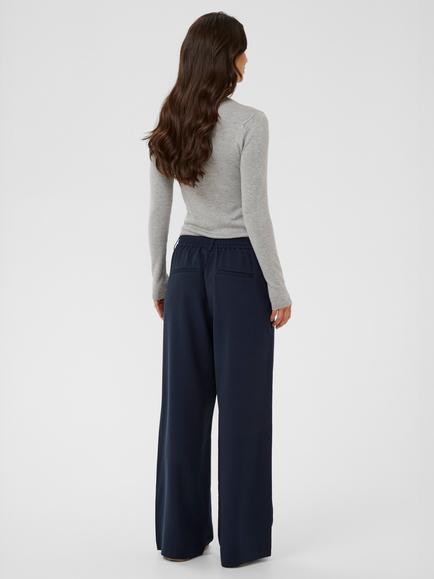 KAFFE Valley Trousers, Midnight - view 2, Midnight