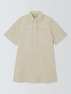 Barbour Launton Mini Dress, Beige, Beige