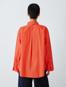 Barbour Angela Long Sleeve Shirt, Orange - view 2, Orange
