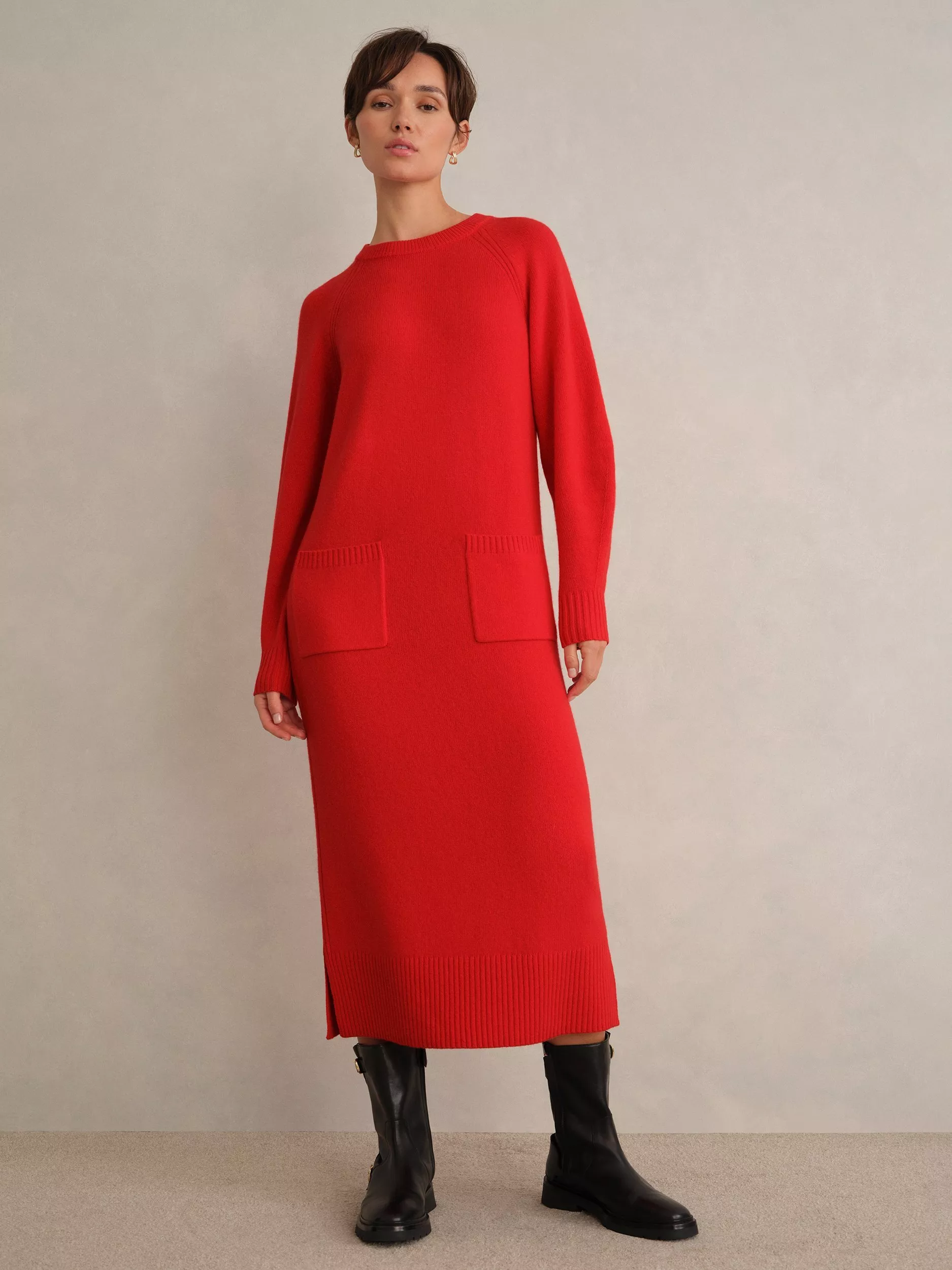 open lace back dress Lucille Red Asymmetric Bardot Midi Dress With Bow Detail – Club L London