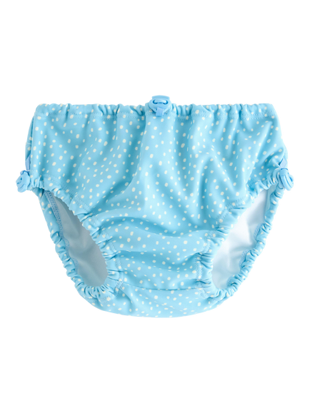 Lindex Baby Printed Swim Briefs, Light Blue, Light Blue