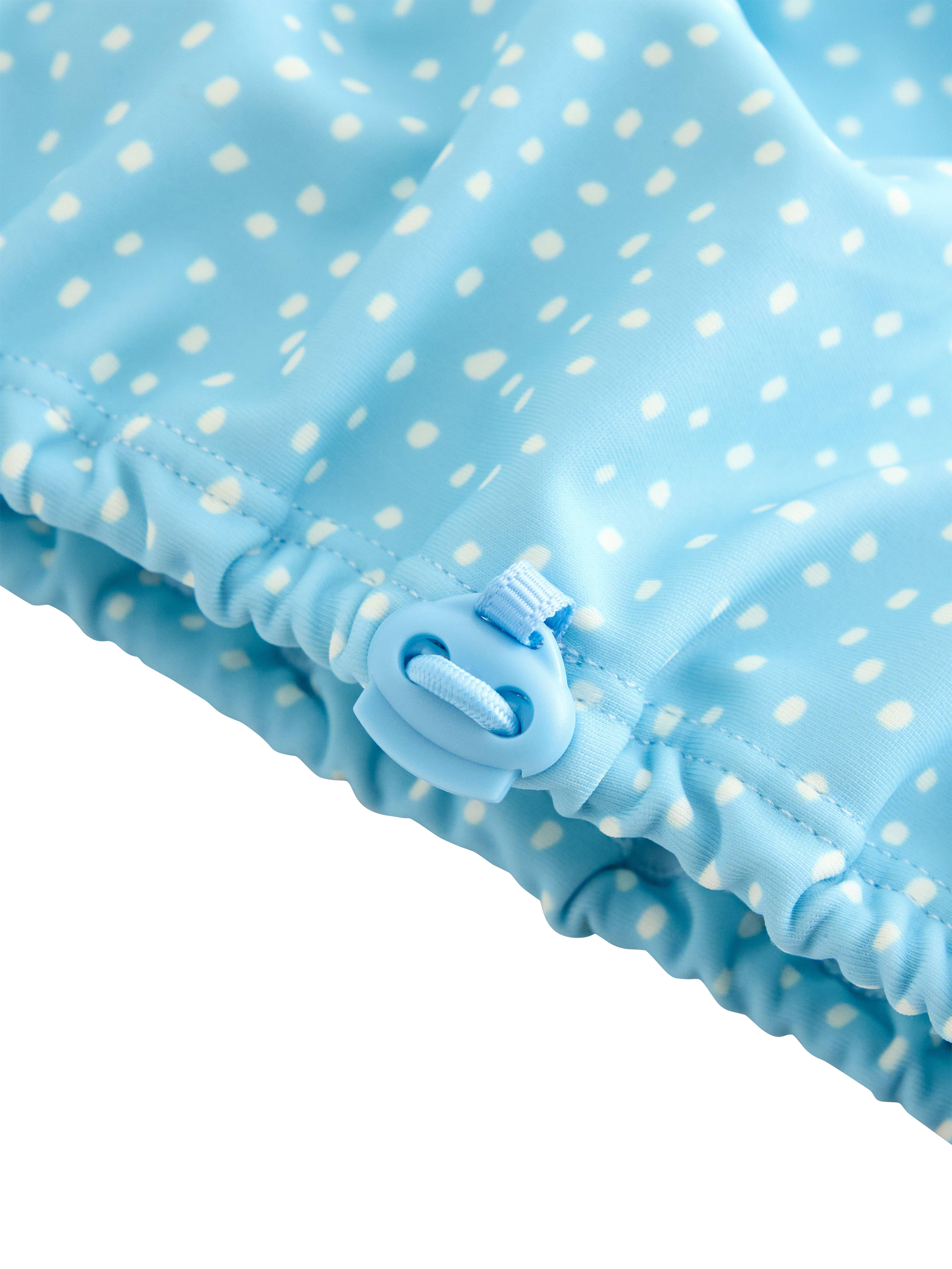 Product image 3 of 3, which shows Lindex Baby Printed Swim Briefs, Light Blue, 12-24 months