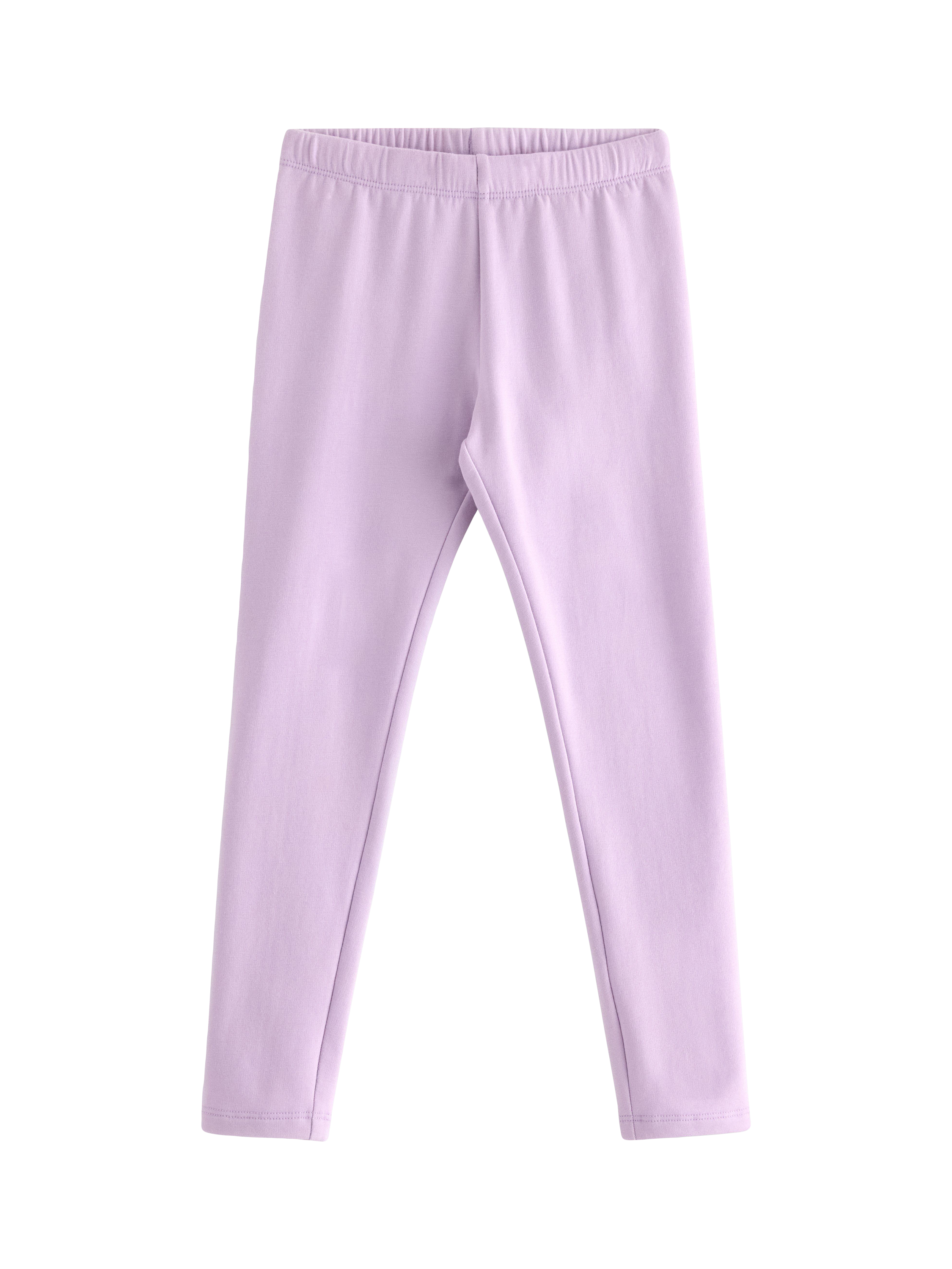 Product image 4 of 6, which shows Lindex Kids' Cotton Blend Leggings, Light Lilac, 18-24 months