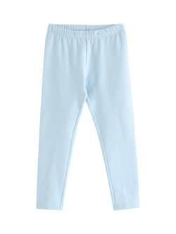 Lindex Kids' Cotton Blend Leggings, Light Blue, Light Blue