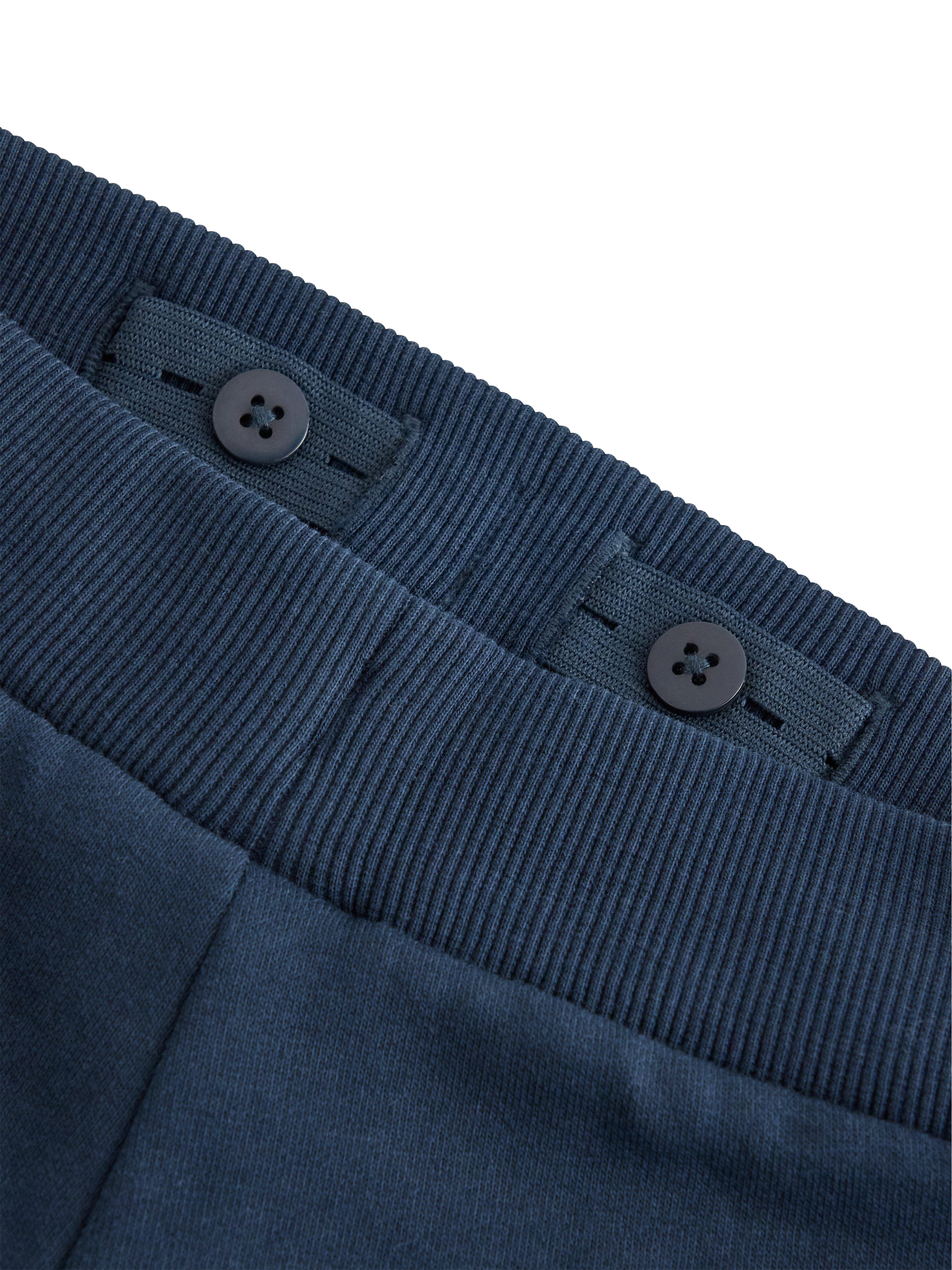 Product image 6 of 6, which shows Lindex Kids' Pure Cotton Joggers, Navy, 2-3 years