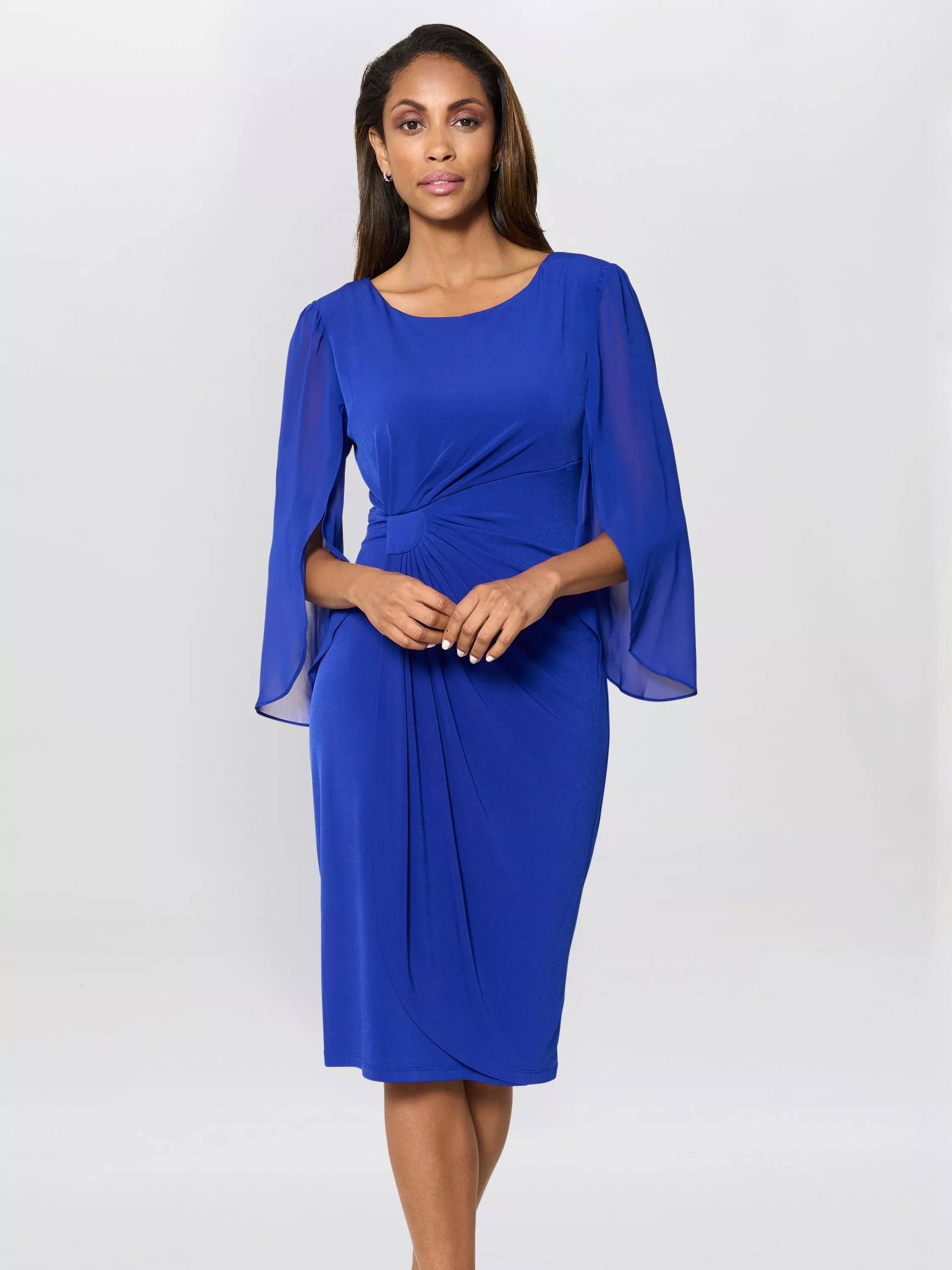 sachin and babi light blue dress New Wedding Guest Dresses – Ever-Pretty Plus main image 0