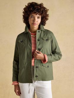 Joules Twyford Utility Jacket, Khaki Green, Khaki Green