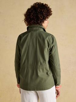 Joules Twyford Utility Jacket, Khaki Green - view 2, Khaki Green