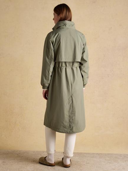 Joules Hensley Waterproof Coat, Khaki - view 2, Khaki