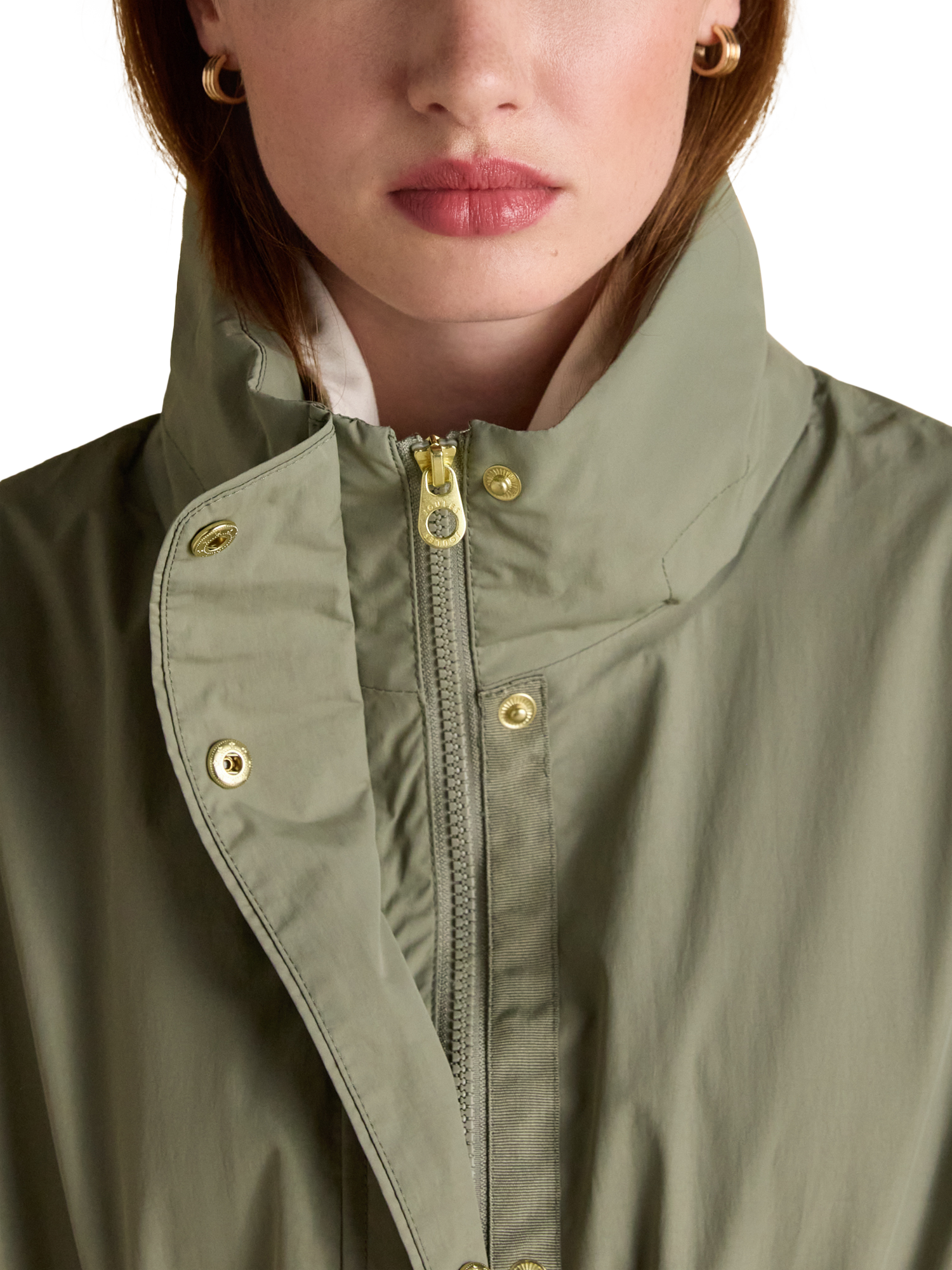 Product image 6 of 10, which shows Joules Hensley Waterproof Coat, Khaki, 6