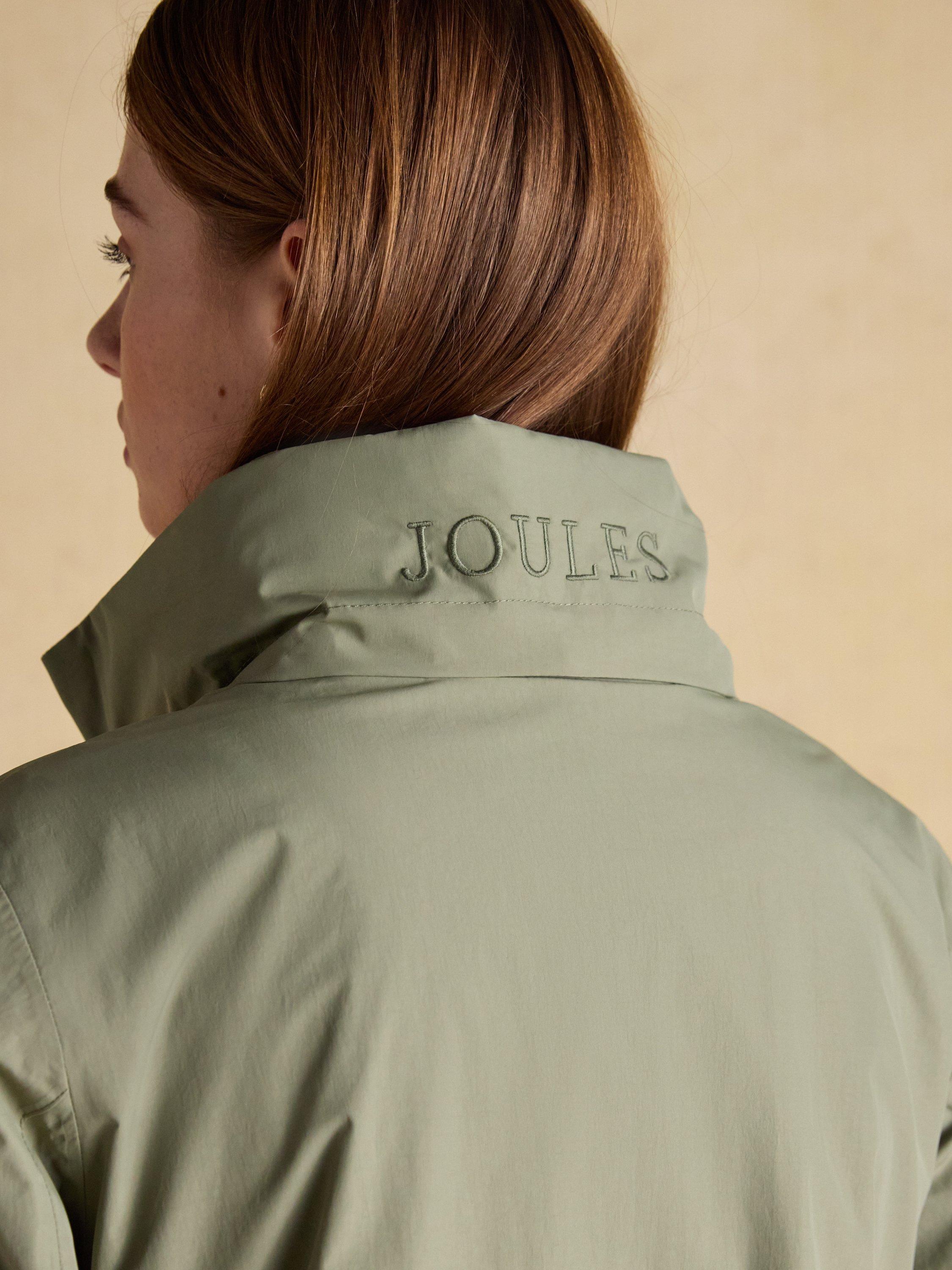 Product image 9 of 10, which shows Joules Hensley Waterproof Coat, Khaki, 6