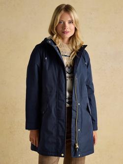 Joules Right as Rain Portwell Waterproof Raincoat - view 2, Navy