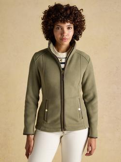 Joules Heritage Zip Through Fleece, Light Green, Light Green