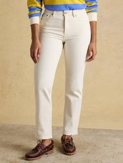 Joules Slim Fit Jeans, Cream, Cream