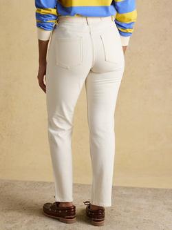 Joules Slim Fit Jeans, Cream - view 2, Cream