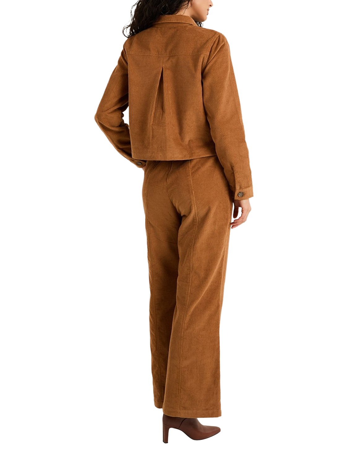 Product image 3 of 3, which shows Raishma Seraphina Corduroy Jacket, Brown, 8