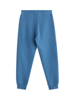 Lindex Kids' Pure Cotton Joggers - view 2, Light Dusty Blue