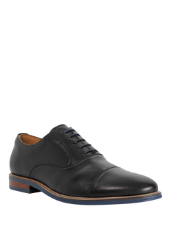 Dune London Stanlakes Leather Oxford Shoes - view 2, Black