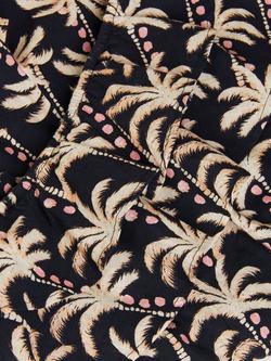 Monsoon Kids' Storm Palm Playsuit, Black - view 2, Black