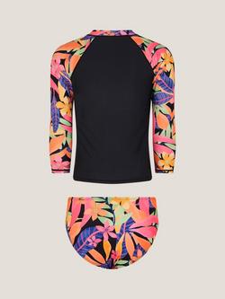 Monsoon Kids' Tropical Swim Set, Black - view 2, Black