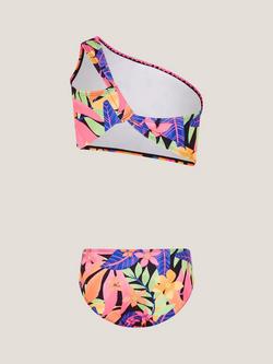 Monsoon Kids' Tropical Bikini Set, Black - view 2, Black