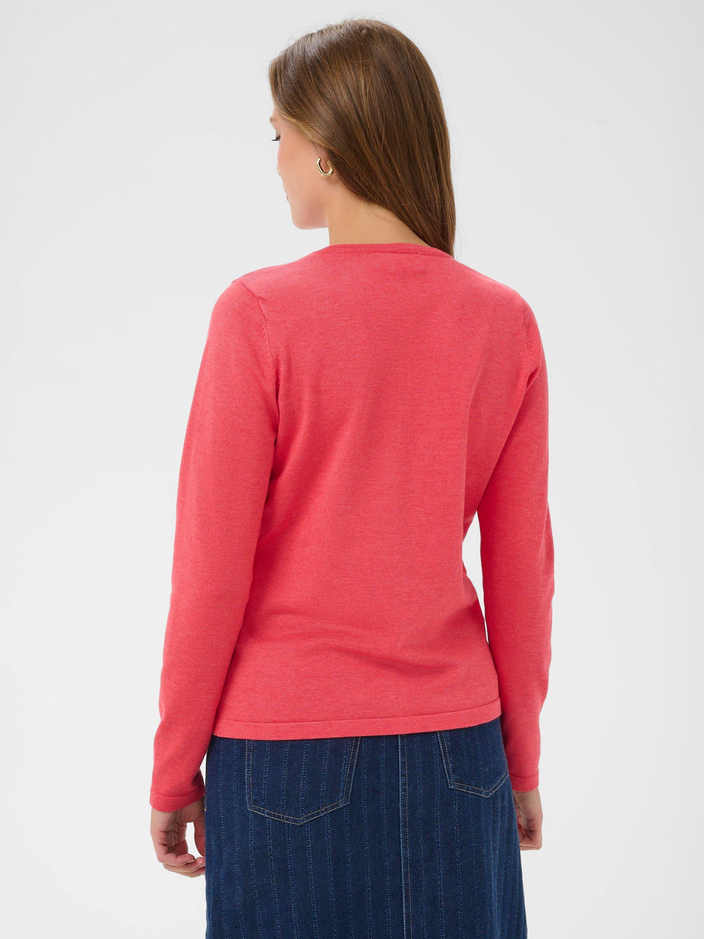 Product image 2 of 6, which shows Saint Tropez Mila Cardigan, Pink, S