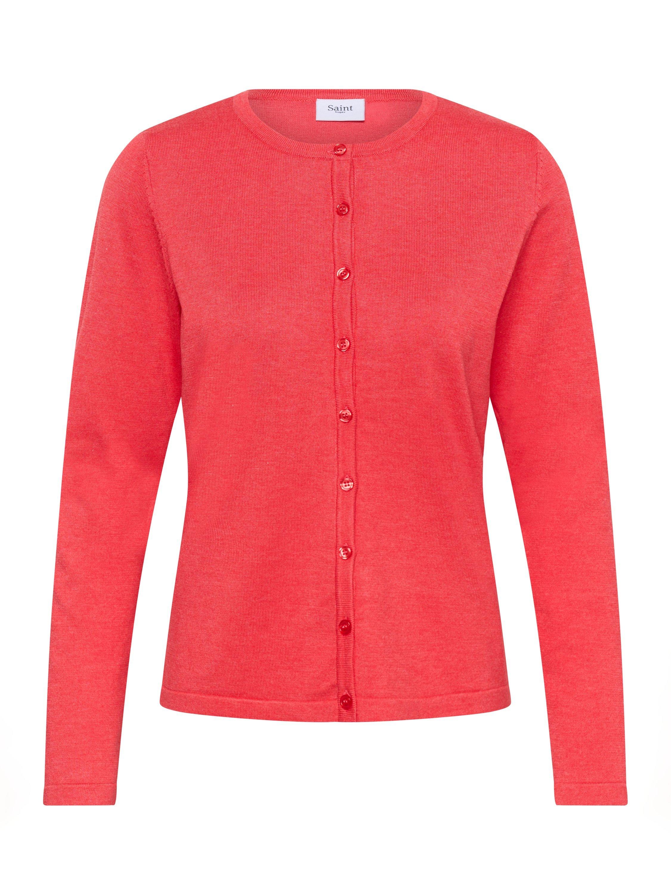 Product image 5 of 6, which shows Saint Tropez Mila Cardigan, Pink, S