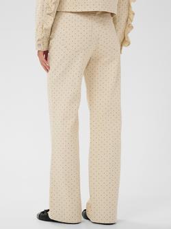 Saint Tropez Patricia Polka Dot Jeans, Turtledove/Black - view 2, Turtledove/Black