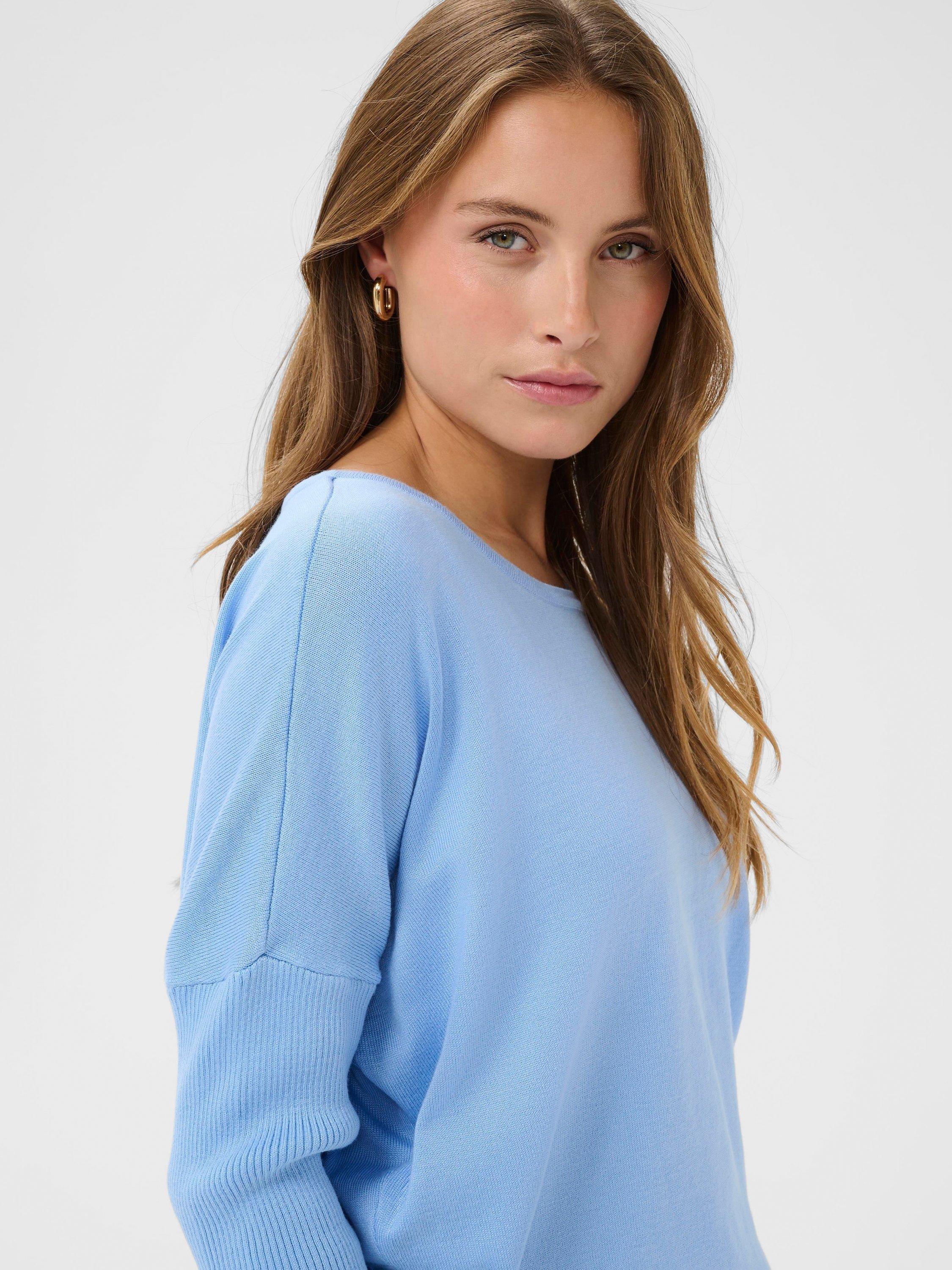 Product image 4 of 6, which shows Saint Tropez Mila Jumper, Blue, XS