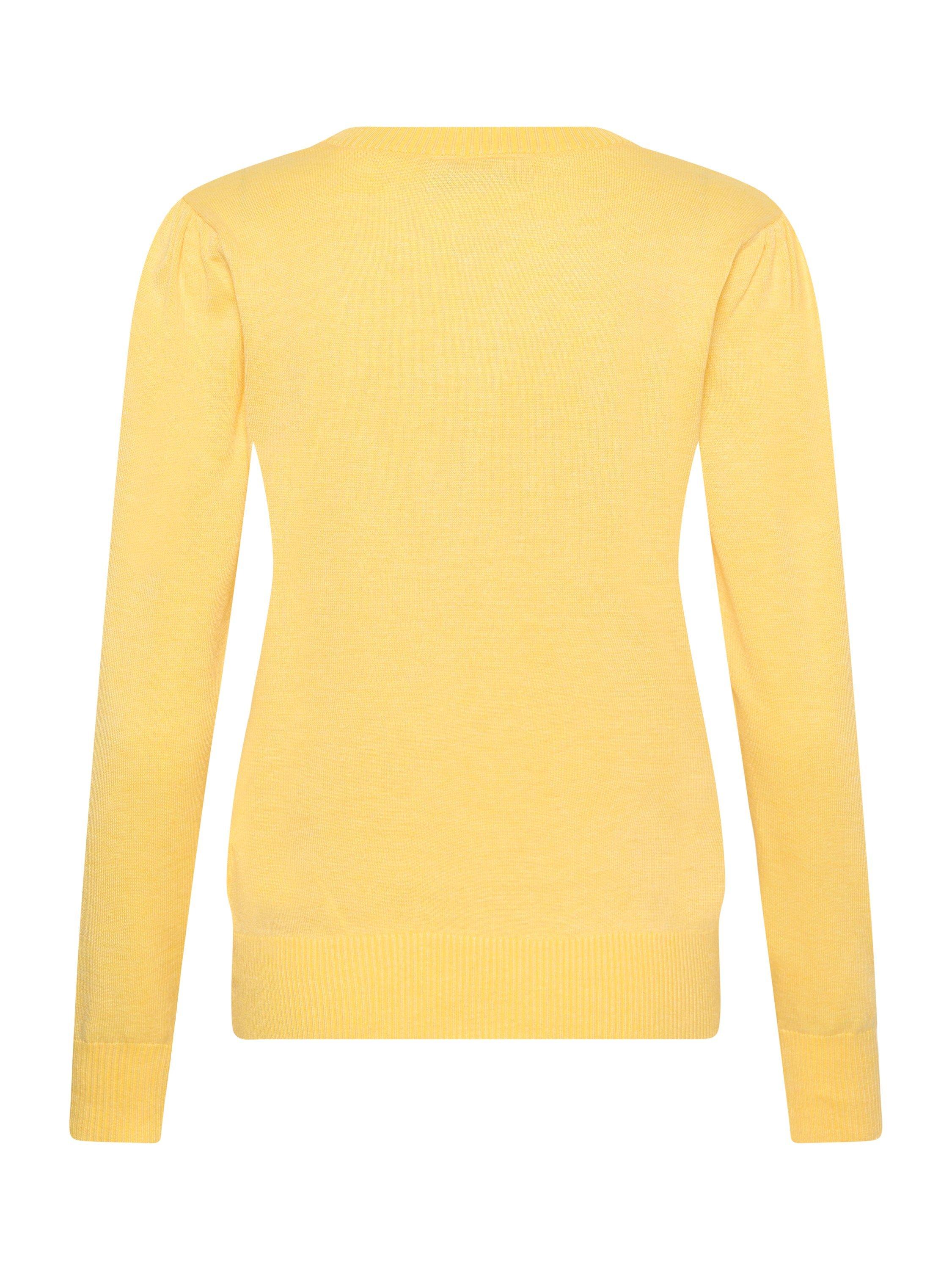 Product image 6 of 6, which shows Saint Tropez Mila Jumper, Yellow, XS