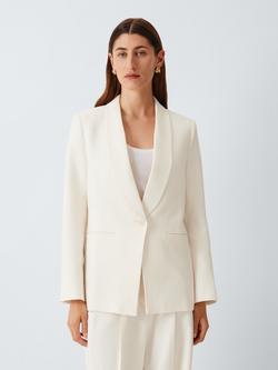 John Lewis J. Lewis Shawl Collar Jacket, Ecru, Ecru