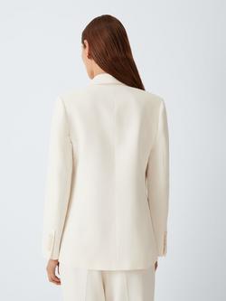 John Lewis J. Lewis Shawl Collar Jacket, Ecru - view 2, Ecru