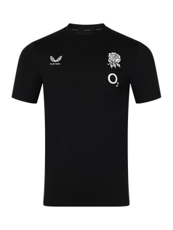 Castore RFU England Rugby 26/27 Off Pitch T-Shirt, Black, Black