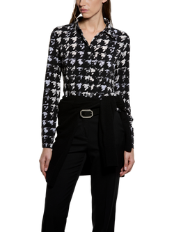 SISLEY Abstract Graphic Shirt, Multicolor, Multicolor