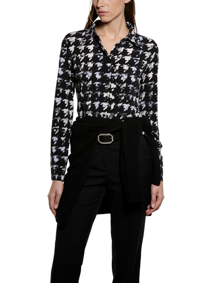 SISLEY Abstract Graphic Shirt, Multicolor, Multicolor