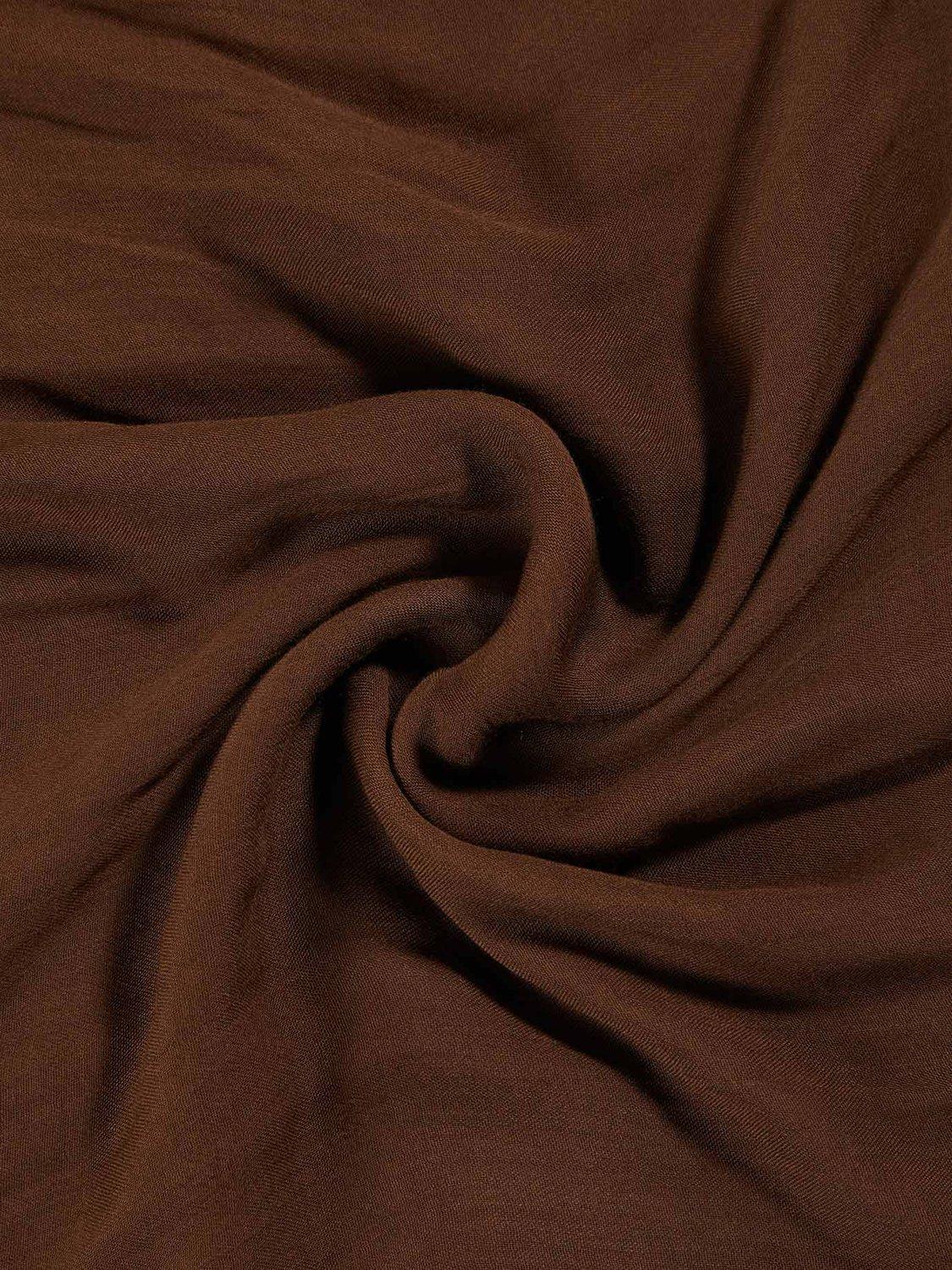 Product image 2 of 3, which shows Aab Premium Pure Modal Hijab, Chestnut, One Size