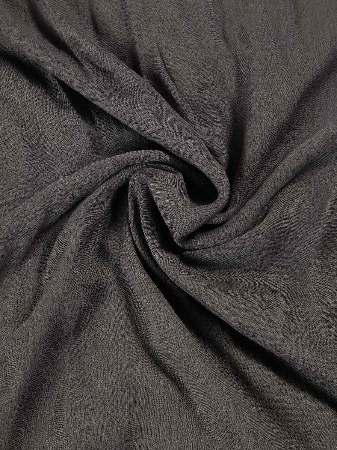 Product image 2 of 4, which shows Aab Premium Pure Modal Hijab, Gunmetal, One Size