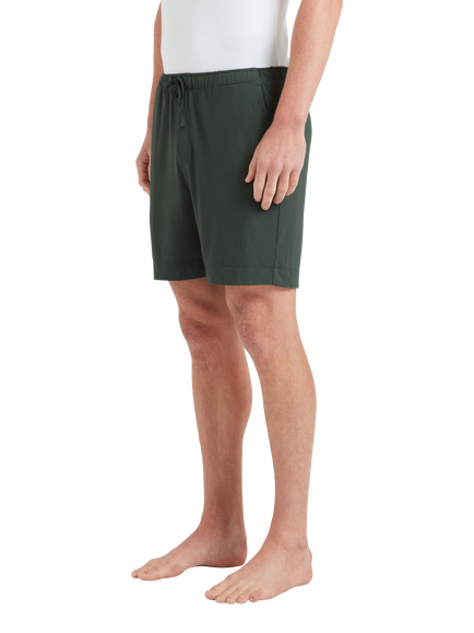 CHÉ Studios Stretch Modal Lounge Shorts, Green Mid, Green Mid