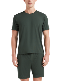 CHÉ Studios Stretch Modal Lounge T-Shirt, Green Mid, Green Mid