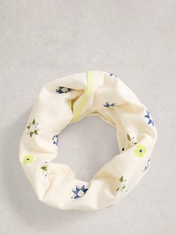 White Stuff Star Roll Scarf, White Ivory, White Ivory