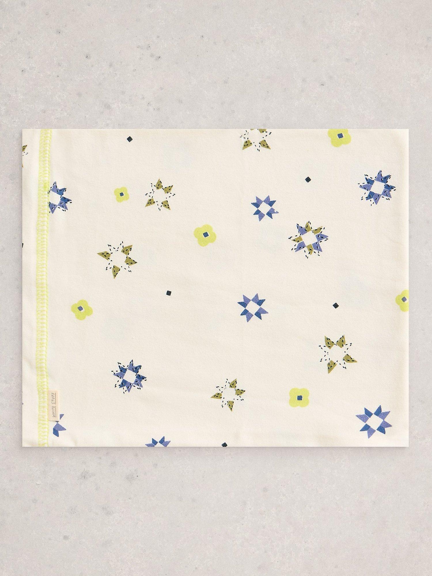 Product image 2 of 4, which shows White Stuff Star Roll Scarf, White Ivory, One Size