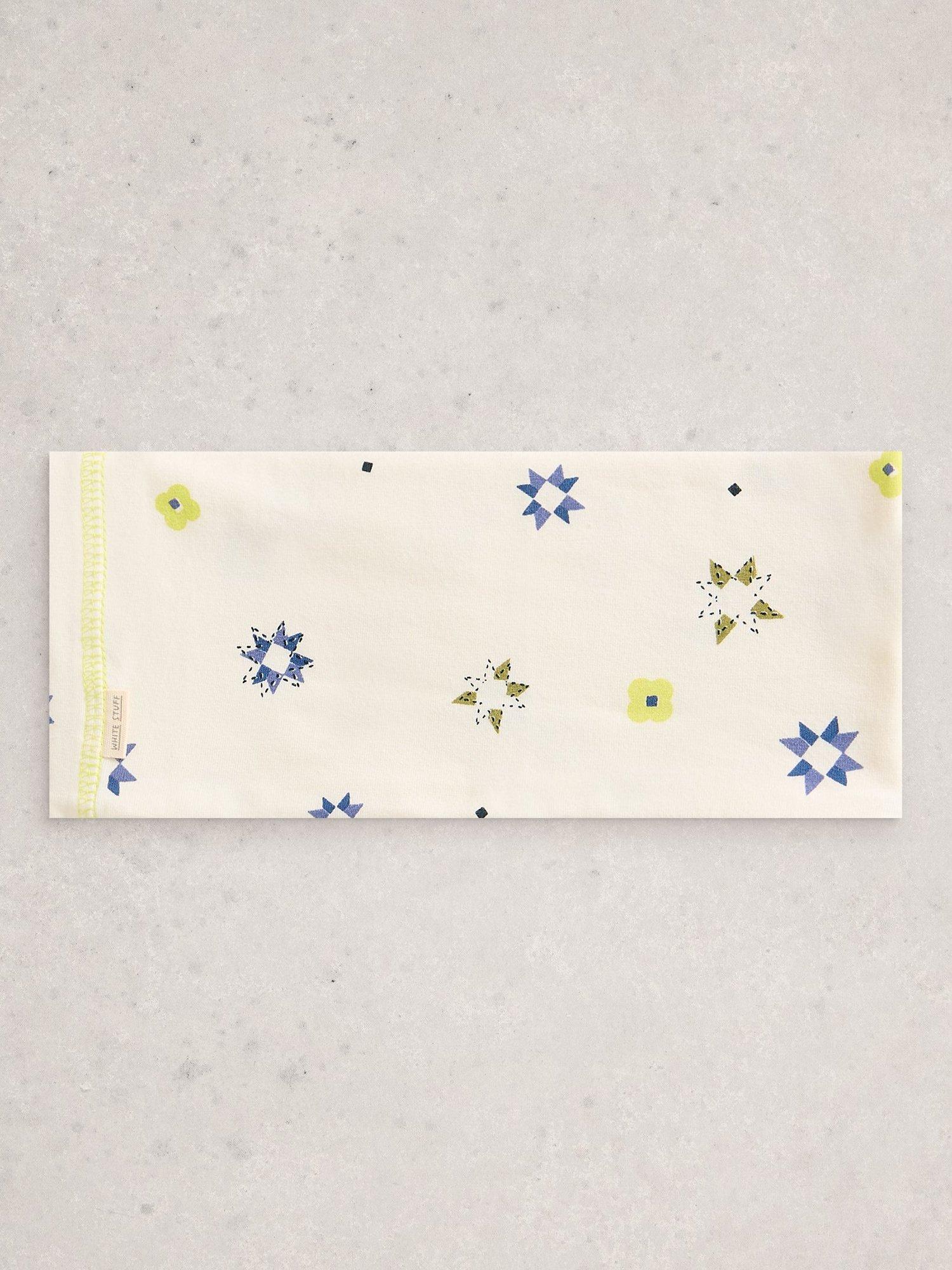 Product image 4 of 4, which shows White Stuff Star Roll Scarf, White Ivory, One Size